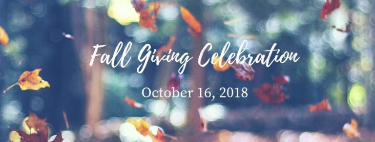 Fall Giving Celebration at JSHC