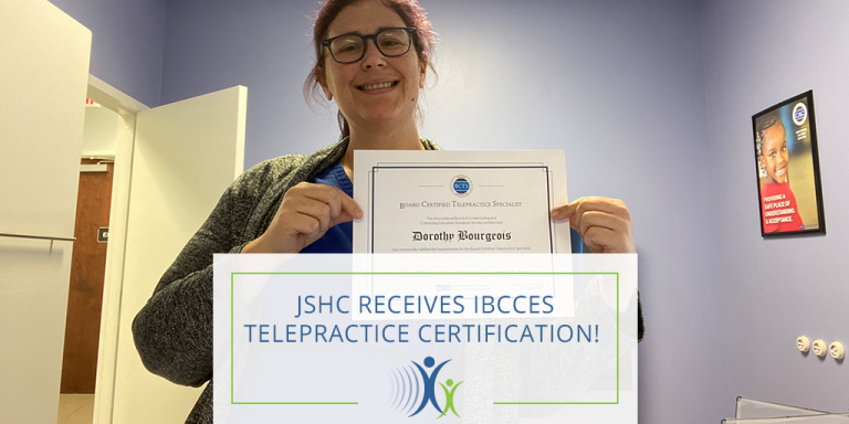 JSHC Receives IBCCES Telepractice Certification